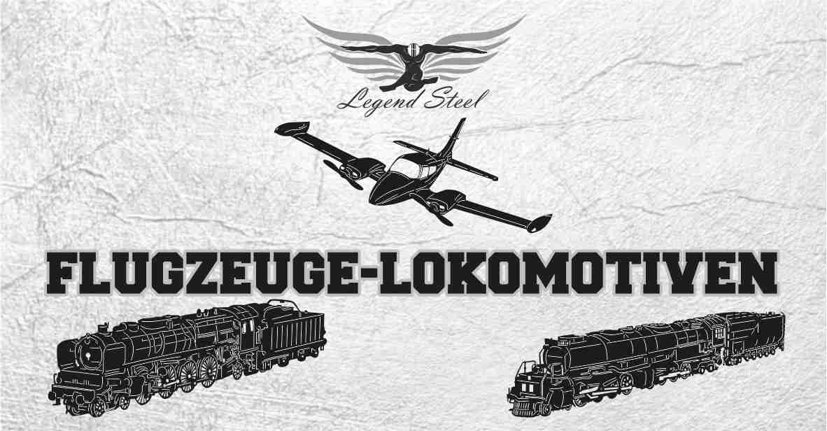 Hubschrauber, Flugzeuge & Lokomotiven
